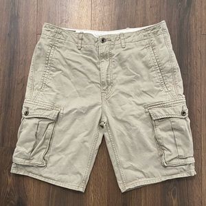 Men’s Levi Light Tan Jean Cargo Shorts 36